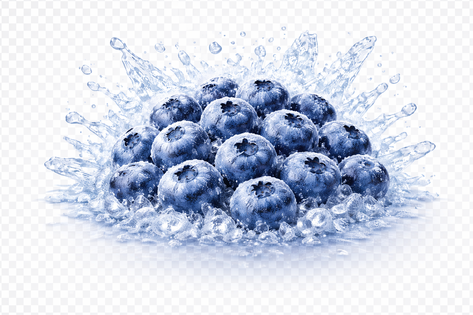 אוכמניות כחולות קפואות 2 קילו