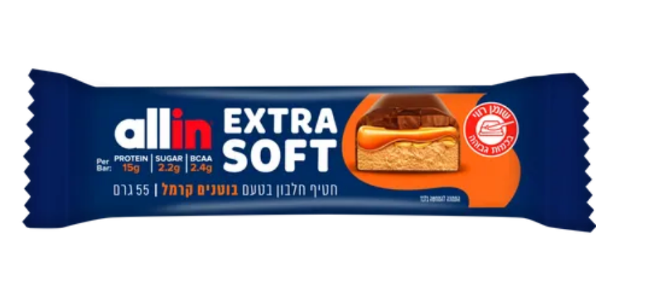 אקסטרה סופט בוטנים קרמל