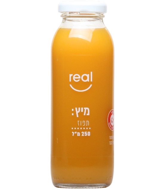 מיץ real -תפוז טבעי