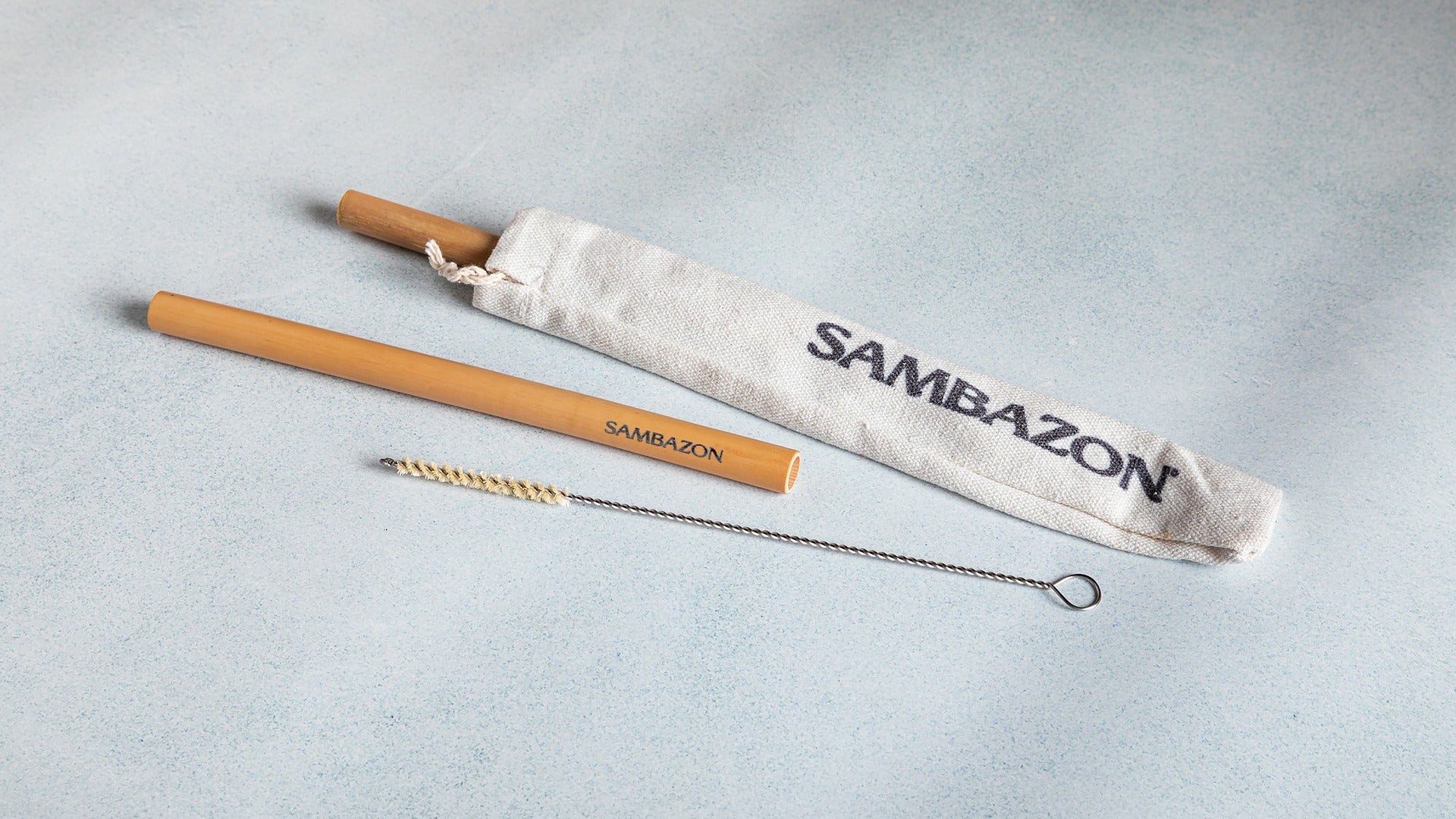 סט 5 קשים וחוטר לניקוי + נרתיק בד | סמבהזון